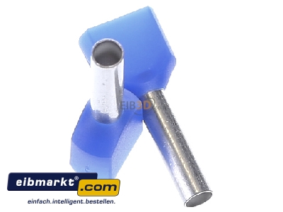 View top left Klauke 873/13 Cable end sleeve 2,5mm� insulated
