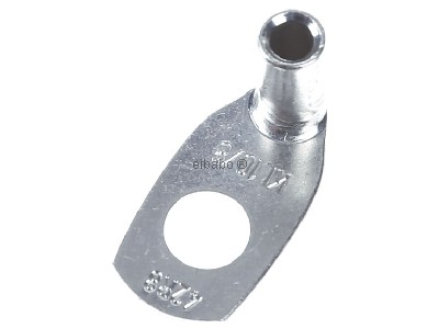 Ansicht oben vorne Klauke 42R/8 Rohrkabelschuh 10qmm 90Grad abgewi. 