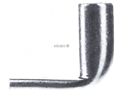 View on the right Klauke 43R/5 Ring lug for copper conductor 
