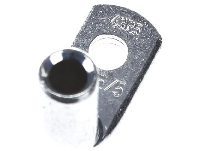 Top rear view Klauke 43R/5 Ring lug for copper conductor 

