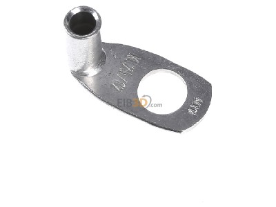 Ansicht oben links Klauke 44R/12 Rohrkabelschuh 25qmm 90Grad abgew. 
