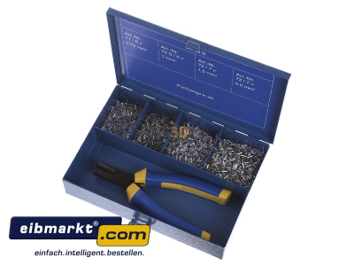 View up front Klauke SK 30/B Assortment box for connection material
