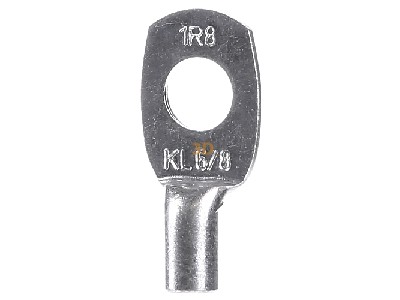 Frontansicht Klauke 1R/8 o.S. Rohrkabelschuh 6qmm 