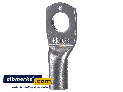 Frontansicht Klauke 3R/8 o.S. Rohrkabelschuh 16qmm 