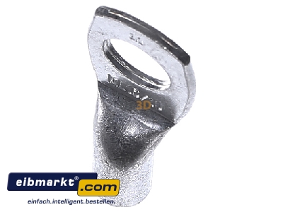 Ansicht oben vorne Klauke 3R/10 o.S. Rohrkabelschuh 16qmm 
