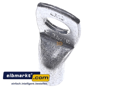 Ansicht oben vorne Klauke 4R/10 o.S. Rohrkabelschuh 25qmm 