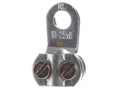 Front view Klauke 574R/8 Screw cable lug 16...25mm M8 
