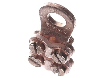 View up front Klauke 584R/10 bk Screw cable lug 16...25mm M10 
