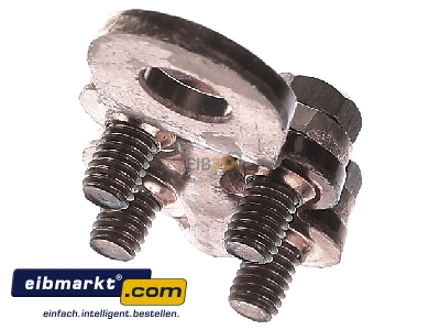 Top rear view Klauke 586R/10 bk Screw cable lug 35...50mm M10 
