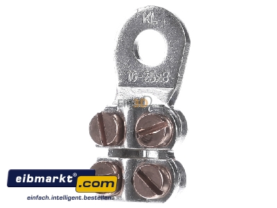 Front view Klauke 584R/8 Screw cable lug 16...25mm² M8 
