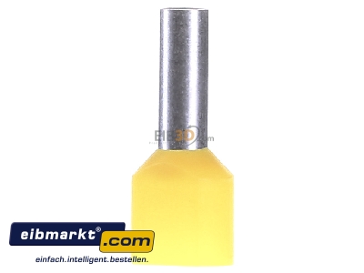 Front view Klauke 875/14 Cable end sleeve 6mm� insulated 
