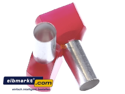 View top left Klauke 876/14 Cable end sleeve 10mm� insulated
