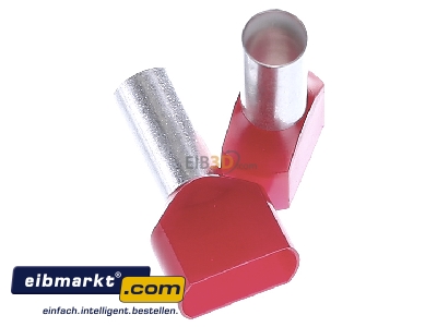 View top right Klauke 876/14 Cable end sleeve 10mm� insulated
