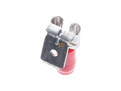 View up front Klauke 720/AZ Flat 6.3x0.8 mm barrel 0,5...1mm� 
