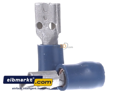 Front view Klauke 830/2 Flat 4.8x0.5 mm barrel 1,5...2,5mm�
