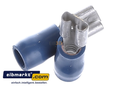 Top rear view Klauke 830/2 Flat 4.8x0.5 mm barrel 1,5...2,5mm�
