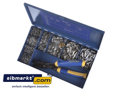 View up front Klauke SK 32/B Assortment box for connection material 
