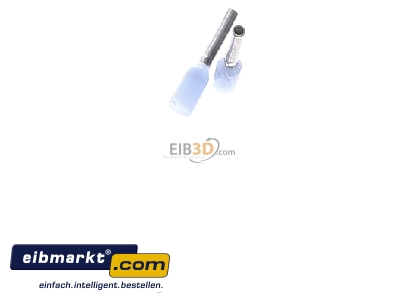 Ansicht oben hinten Klauke 167/H Aderendh�lse 0,25qmm 