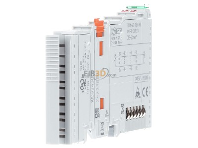 View on the left WAGO 750-460 Fieldbus analogue module 4 In / 0 Out 
