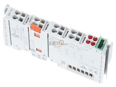View up front WAGO 750-460 Fieldbus analogue module 4 In / 0 Out 
