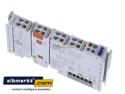 Ansicht oben rechts WAGO Kontakttechnik 750-557 Analog Ausgangsklemme 4AO +-10VDC 