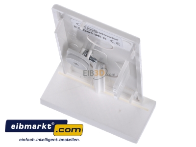 Top rear view Kleinhuis EG60130.3 End cap for installation duct 60x130mm
