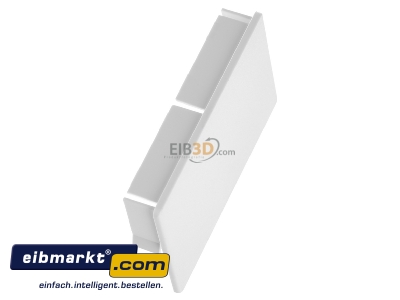 View top left Kleinhuis ES6090.3 End cap for installation duct 60x90mm - 
