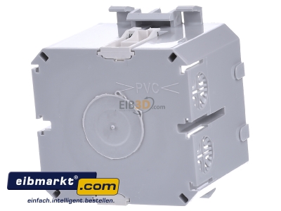 Back view OBO Bettermann 2390/8T Junction box for wall duct front mounted
