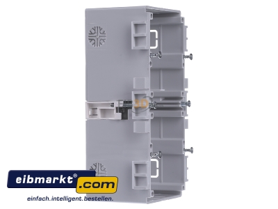 View on the left OBO Bettermann 2390/8T2 Junction box for wall duct front mounted
