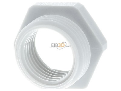 Back view OBO 107 R M20-16 PA Adapter ring M16 / M20 plastic 
