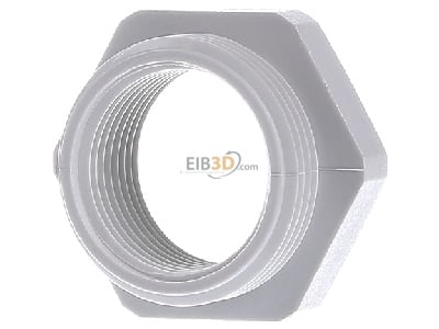 Back view OBO 107 R M25-20 PA Adapter ring M20 / M25 plastic 
