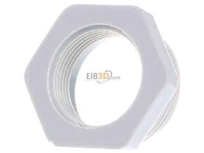 Front view OBO 107 R M32-25 PA Adapter ring M25 / M32 plastic 
