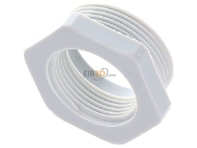 View up front OBO 107 R M32-25 PA Adapter ring M25 / M32 plastic 
