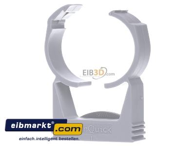 Front view OBO Bettermann SQ-40 LGR Tube clamp 39,3...44,5mm
