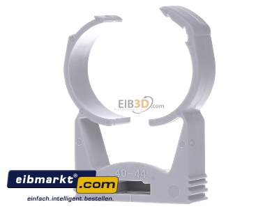 Back view OBO Bettermann SQ-40 LGR Tube clamp 39,3...44,5mm
