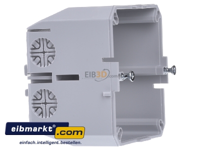 View on the left OBO Bettermann 2390 Junction box for wall duct rear mounted
