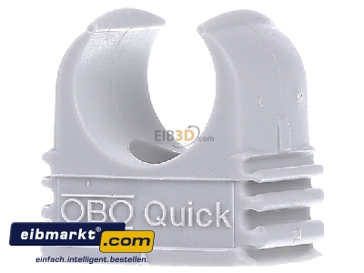 Front view OBO Bettermann 2955 M16 Tube clamp 16mm
