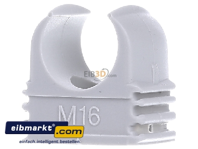 Back view OBO Bettermann 2955 M16 Tube clamp 16mm
