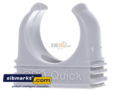 Front view OBO Bettermann 2955 M25 Tube clamp 25mm
