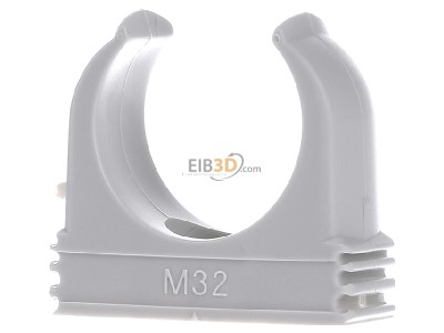 Back view OBO 2955 M32 Tube clamp 32mm 

