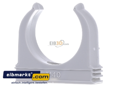 Front view OBO Bettermann 2955 M40 Tube clamp 40mm
