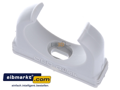 Top rear view OBO Bettermann 2955 M40 Tube clamp 40mm
