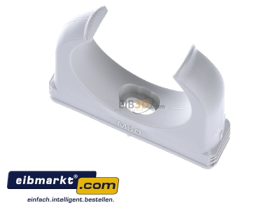 Top rear view OBO Bettermann 2955 M50 Tube clamp 50mm
