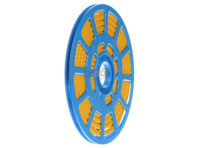 Ansicht rechts Weidm�ller CLI C1-3GE/SW 1 CD Leitermarkierer Zahl 1 gelb1,5-4 
