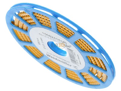 Ansicht oben vorne Weidm�ller CLI C1-3GE/SW 3 CD Leitermarkierer Zahl 3 gelb1,5-4 