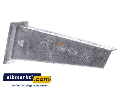 View on the left OBO Bettermann AW 30 16 FT Bracket for cable support system 160mm 

