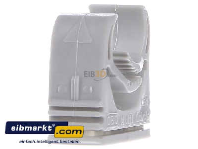 Ansicht links OBO Bettermann Vertr 2153718 Klemmschelle 16-20mm M-Quick M20 LGR