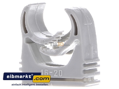 Back view OBO Bettermann Vertr 2153718 Tube clamp 16...20mm
