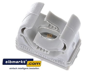 Ansicht oben vorne OBO Bettermann Vertr 2153718 Klemmschelle 16-20mm M-Quick M20 LGR
