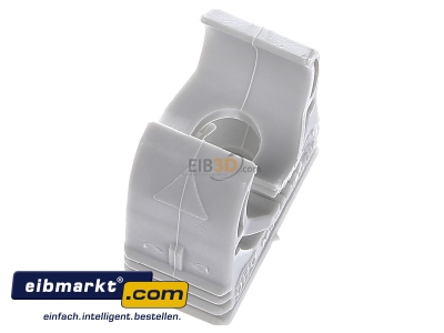 Ansicht oben links OBO Bettermann Vertr 2153718 Klemmschelle 16-20mm M-Quick M20 LGR